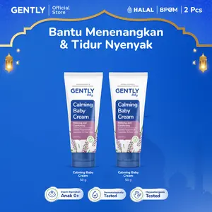 GENTLY Baby Calming Baby Cream 2 pcs  | Krim untuk Bayi Newborn - Perlengkapan Bayi Baru Lahir