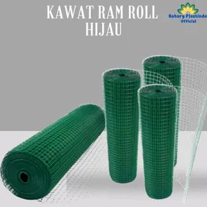 Kawat Atau Pagar RAM Roll Hijau 1/2 INCH