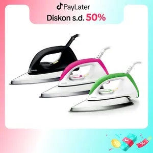 Philips Classic Setrika kering HD1173 Anti-Baret, Philips Setrika Kering Classic, seterika, seterika philips, gosokan baju, strika, gosokan baju philips, setrika pakaian, Setrika Philips, setrika terbaik