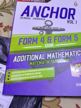Product Review of Aster Edu Buku Latihan Matematik Tambahan Tingkatan 4 & 5 (Addmath) -Anchor from 𝒷**𝒶 0