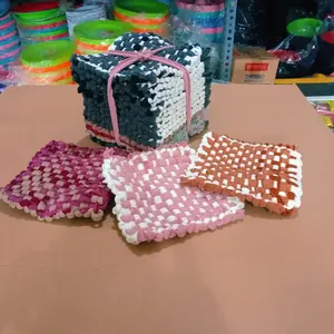 ANTI PANAS !! 3Pcs Cempal Murah / Cempal Dapur Anyam / Cempal Tebal / Cempal Anti Panas By FAEYZA MALL