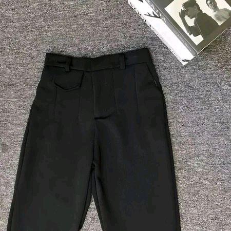 Oro Pants Celana Kulot Highwaist Loose Pants Trousers Celana Kulot Wanita Anti Kusut Knit Premium Celana Kerja 7