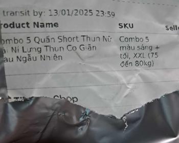 Product Review of Combo 5 Quần Short Thun Nữ Vải Nỉ Lưng Thun Co Giãn Màu Ngẫu Nhiên from C**n 0