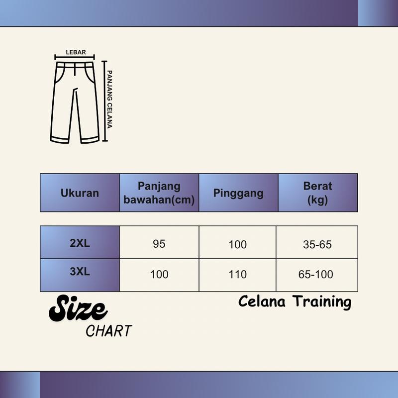 PROMO 90ribu dapat  3pcs Celana Olahraga Training Panjang Saku Resleting Sport 4