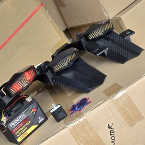 stop lamp 3in1 crf running coloosium / stop lamp crf 150 / buntut spakbor crf Motorcycle