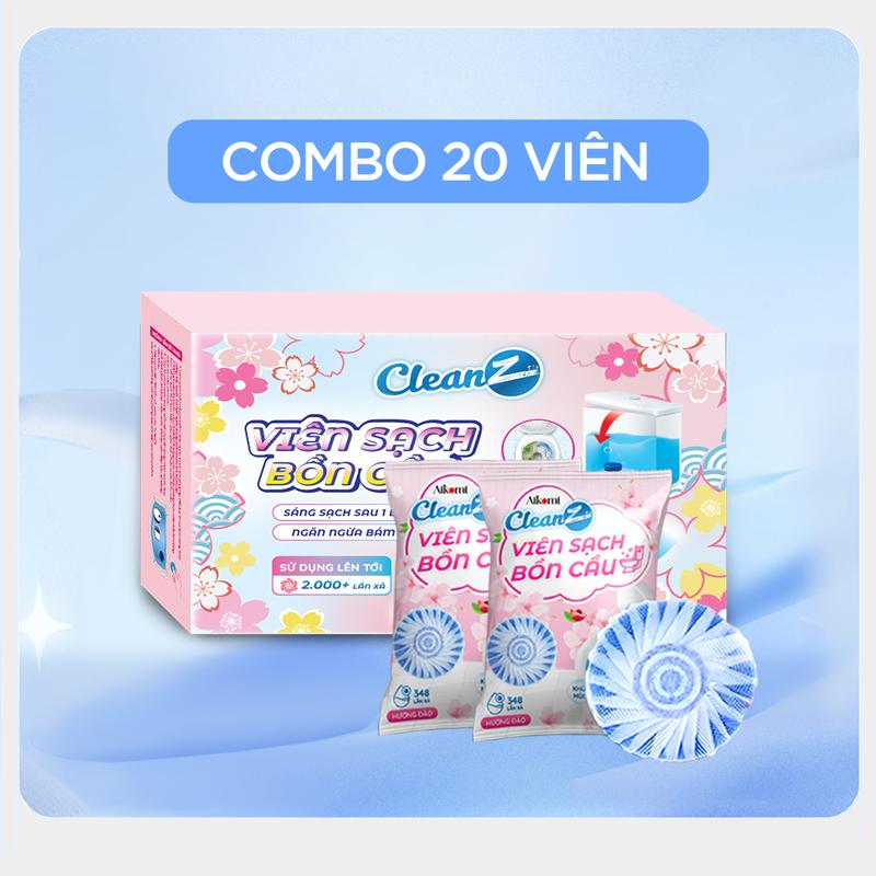Combo 20 Viên Sạch Bồn Cầu CleanZ
