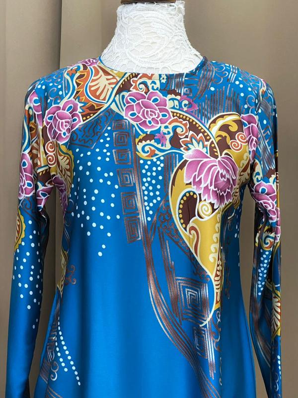 KURUNG MODERN ALYSSA BERCORAK