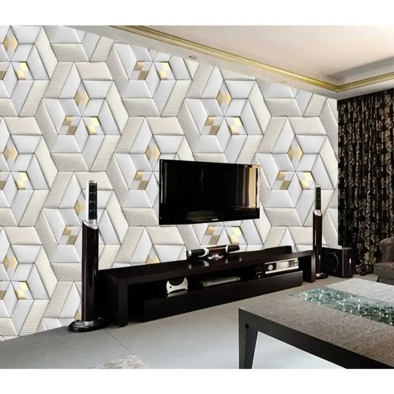 Wallpaper stiker dinding BERLIAN SILVER 7m s/d 8m X 45cm 2