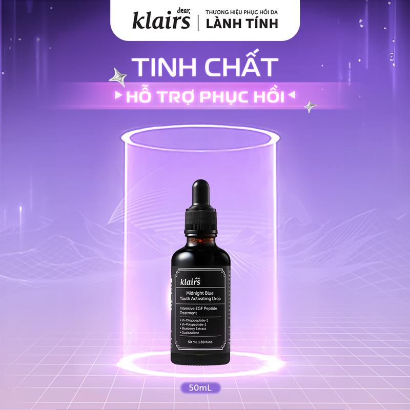  Tinh chất Dear Klairs Midnight Blue Youth Activating Drop 50mL 