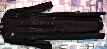 Product Review of Na Fashion- NAMIRA Dress Gamis Malaysia Kombinasi Brukat Bahan Crinkle Premium mix brokat sapto minimalis cantik mewah elegant from y**i 3