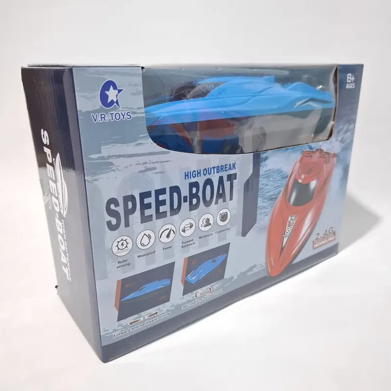 8T VR5009 RC SPEED-BOAT Remote Control Kapal Boat 2.4ghz Mainan Perahu Boat Premium 6