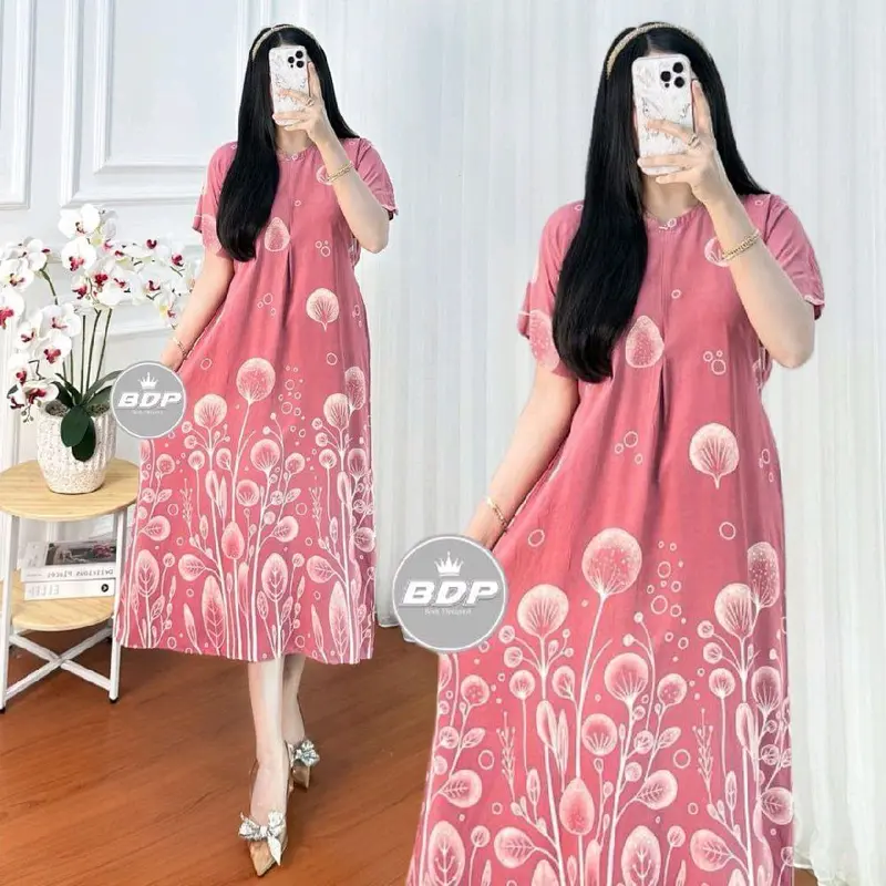 DASTER VIRAL Wanita Rayon Pendek Busui 3