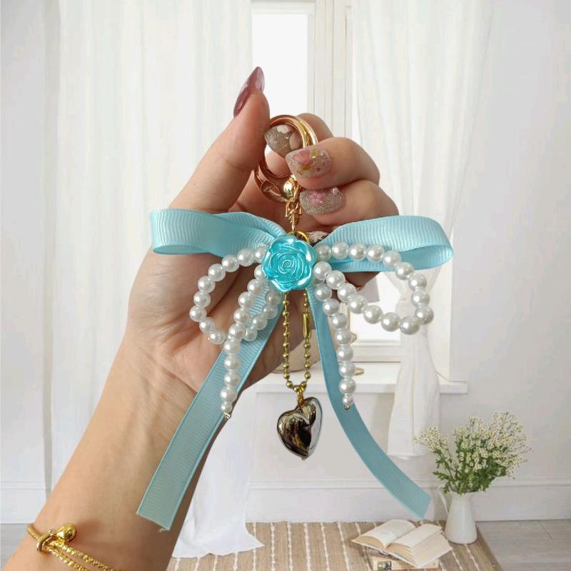 Gantungan Kunci Amy Mutiara Pita / Gantungan Tas Amy Mutiara Pita 3