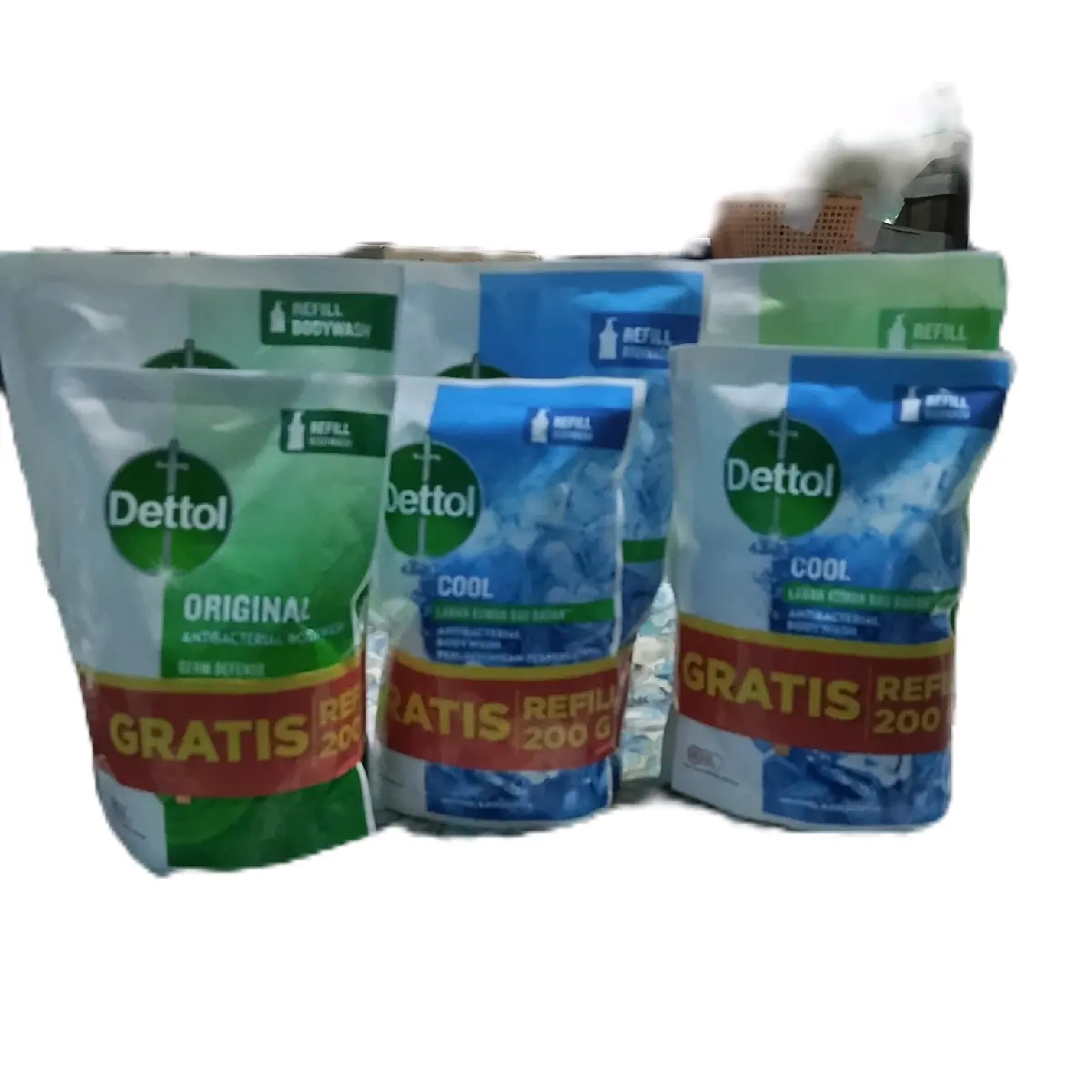 Sabun Mandi Dettol Cair 370 ml + Gratis 200 ml - Soap sabundettol promo