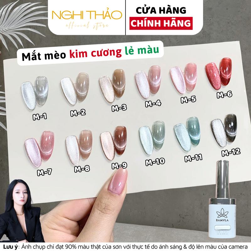 Sơn mắt mèo kim cương RAMYLA