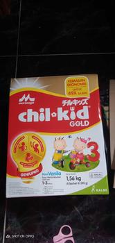Product Review of Morinaga Chil Kid Gold / Chil School Gold / ChilGo 1+/3+ Rasa Madu/Vanila 950/1,56KG/1560G - Susu Formula (DUS UTUH) from D**7 0