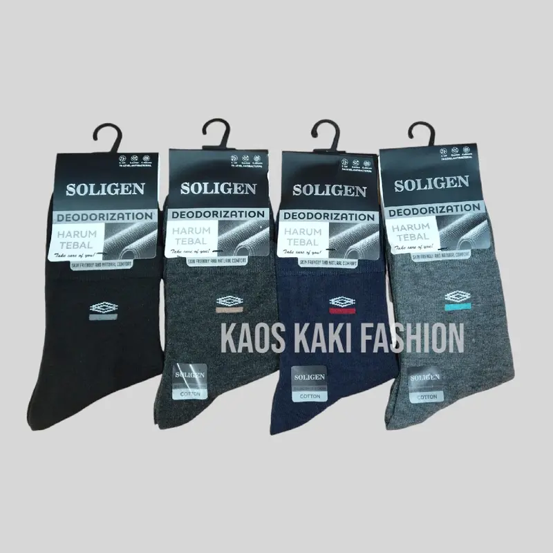 Kaos Kaki Mensock Pria 3/4 bahan Premium 5