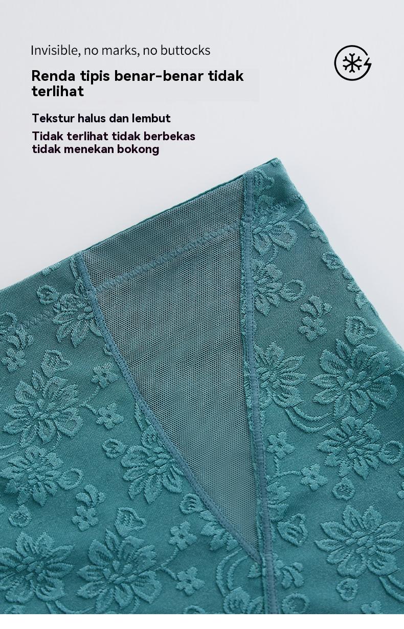 【3PCS】 SaSaQueen Celana Shapewear High Waist Mewah dengan Crotch Katun Anti-Bakteri, Renda, Bernapas, Dingin, Elastis Tinggi, Pengangkat Bokong -815
