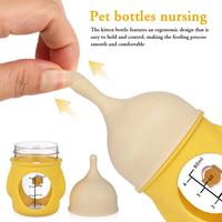 Gambar botol susu kucing / Botol Kucing / Botol Anjing / pet milk bottle Botol anti tersedak dengan dot bionik yang disesuaikan - Yellow-20ML dari appelhouse.s Kota Cirebon 4 Tokopedia