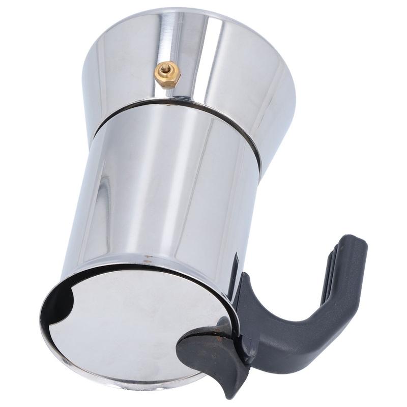 Mju Kitchen Bền bỉ Cấu trúc được gia cố Máy pha cà phê Moka Hoàn thiện đánh…