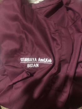 Product Review of Baju OKA OK Tunik celana lengan panjang karet Dokter Bidan Perawat Wanita adem lembut from A**3 2