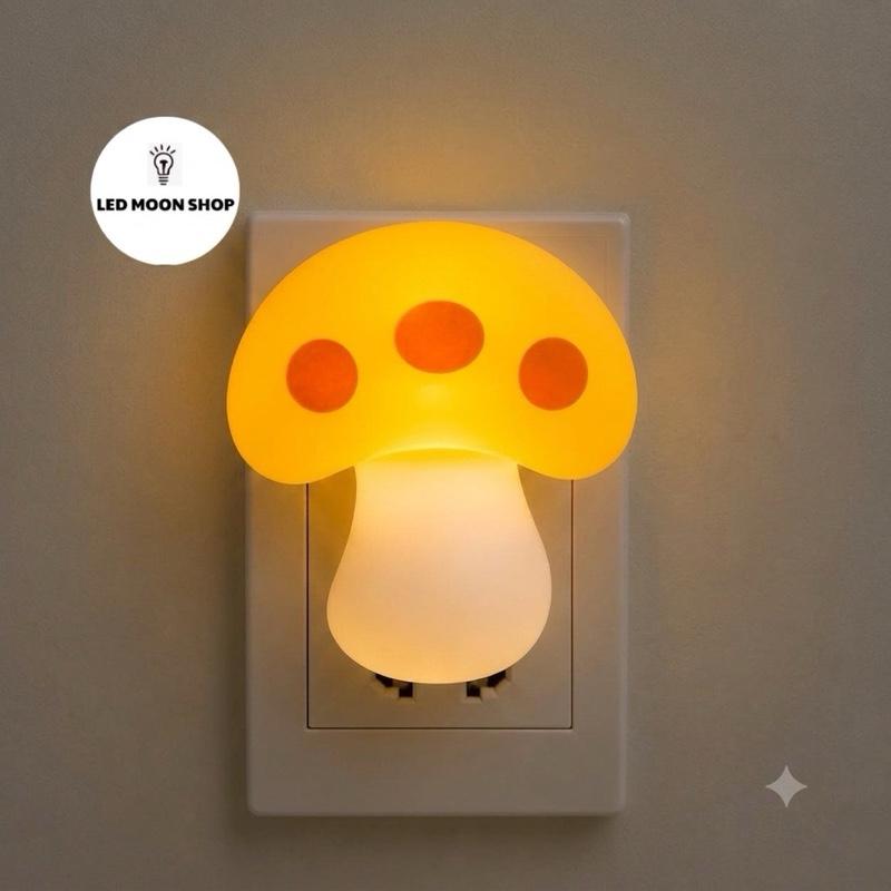 Đèn Ngủ Công Tắc Bật Hình Ly Ánh Sáng Dịu Ấm Áp 1w Led Tiết Kiệm Điện