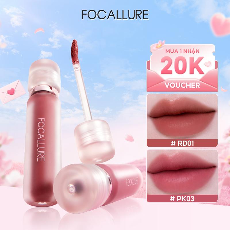 FOCALLURE Son Watery Velvet Tint phiên bản mới, chất son mịn nhẹ, hỗ trợ dưỡng…