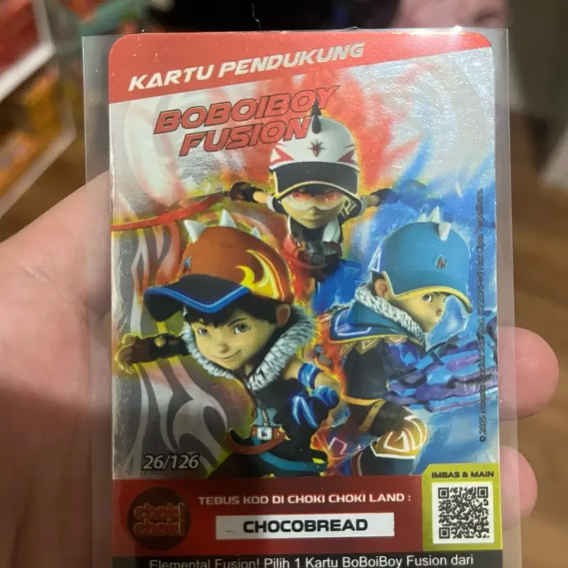 Kartu Boboiboy Choki-Choki Monsta Galaxy Card Hologram AR SATUAN Baru dan Aman untuk Koleksi Kartu Boboiboy Choki-Choki Monsta Galaxy Card Hologram AR SATUAN Baru dan Aman untuk Koleksi