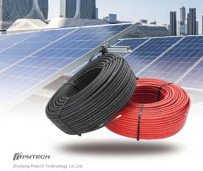 Solar PV Cable 6 mm 1x6mm UV Resistance Kabel PLTS Hitam Merah