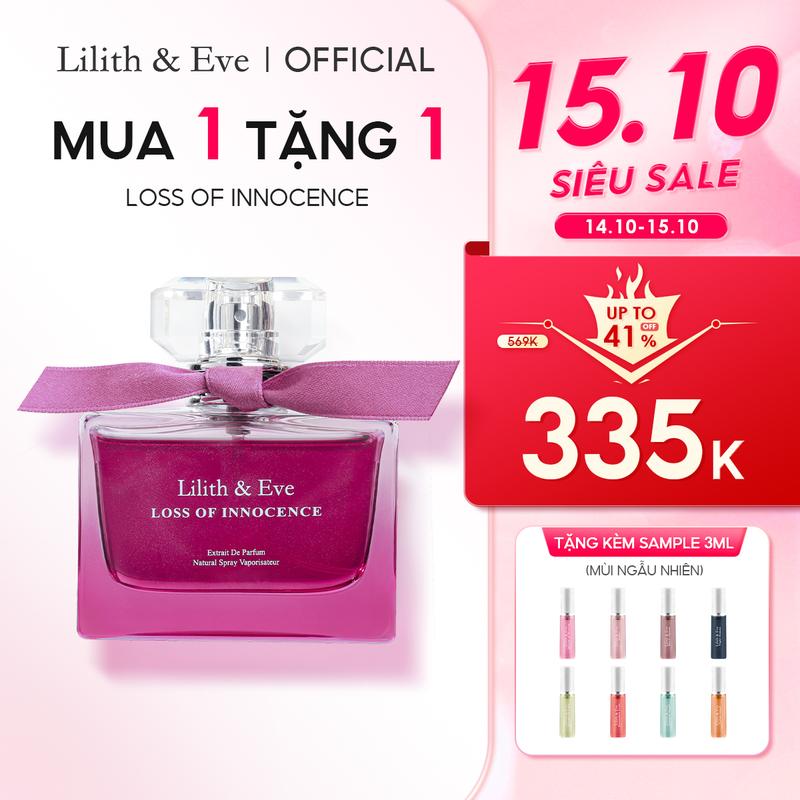 Nước Hoa Lilith and Eve Loss of Innocence Eau de Perfume 50ml quyến rũ gợi cảm lưu hương lâu cho body 8H