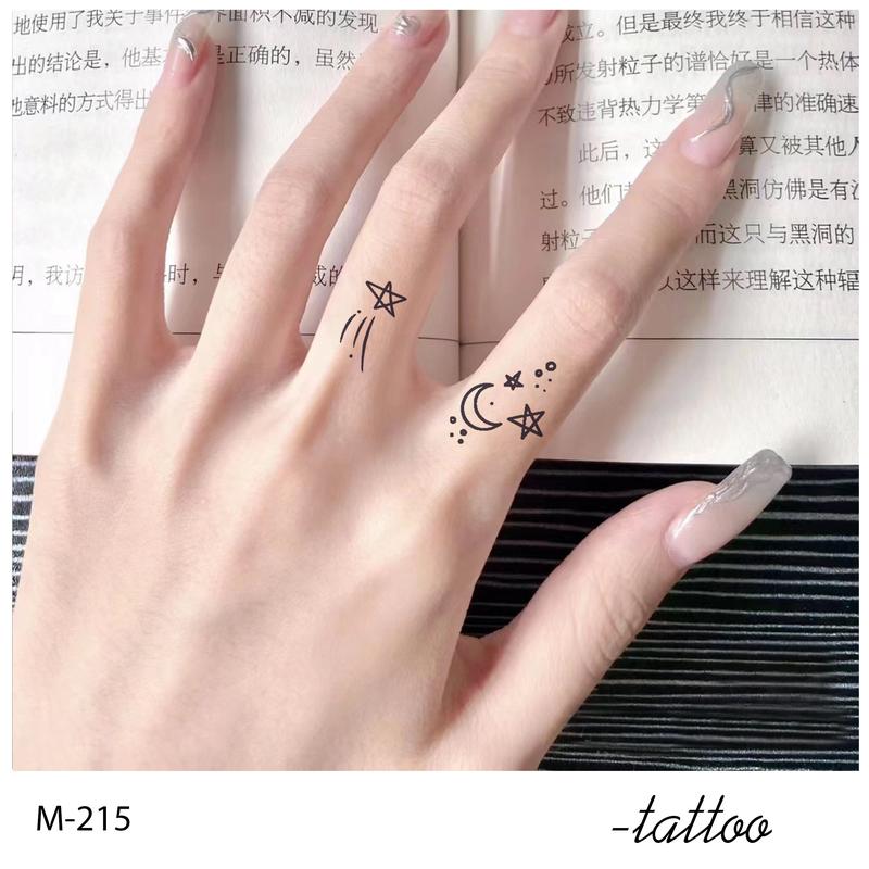 Zoartattoo M-190 stiker tato sementara  【Peta binatang】Tahan lama Tattoo menempel dekorasi seni untuk pria dan wanita 5