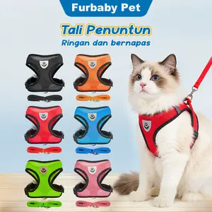 Rompi Kucing Tali Tali Anjing Kelinci Pengikat Reflektif Harness Kucing Murah