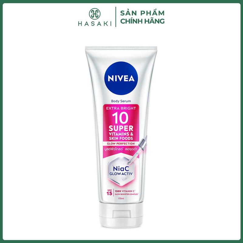 Serum Dưỡng Thể Nivea Hỗ Trợ Sáng Da Mờ Thâm Nám 170ml | HASAKI BEAUTY