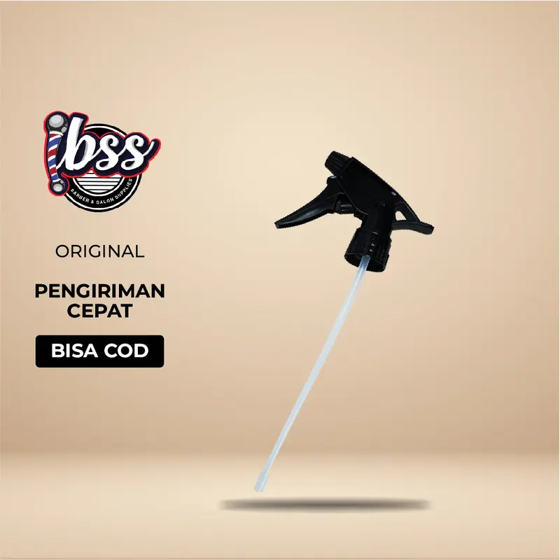 KEPALA SPRAY TRIGGER KEPALA BOTOL CONTINUOUS MIST SPRAY / IBSS / INDOBARBERSUPPLY 3