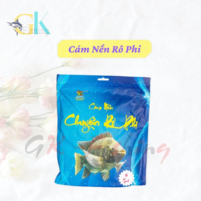 Cám Nền Câu Cá Phú Thành Gói 1kg vị tanh thơm, Chuyên Chép, Rô Phi, Trôi, Trắm 7