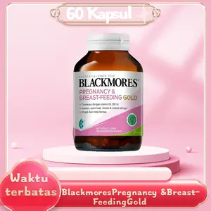 Blackmores Pregnancy Breast Feeding Gold: Suplemen 17 Nutrisi Esensial Ibu Hamil dan Menyusui 60 Kapsul