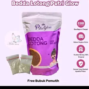 bedak lotong khas mandar  putri glow