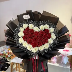 Buket Bunga  Mawar Love Jumbo Kado