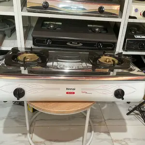 Kompor gas Rinnai seri Ri 712 T Rinnai turbo stainless