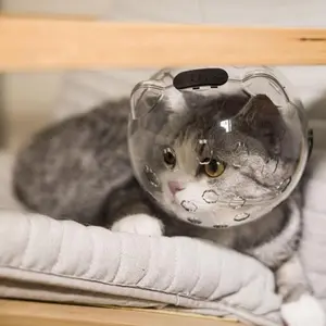 Terbaru Moncong Kucing Bernapas Anti-gigitan/ Perlengkapan Perawatan Kucing/ Penutup Ruang Pelindung Anti-jilatan