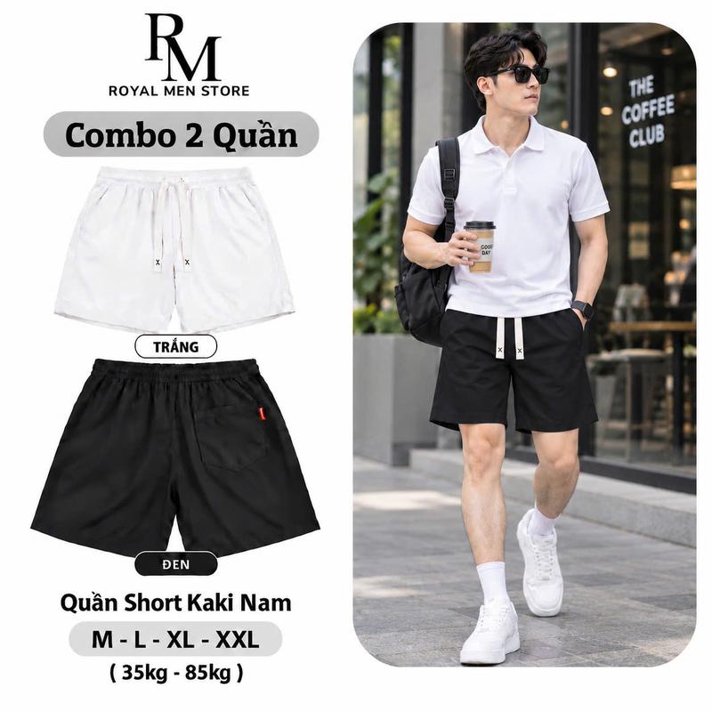 Quần Short Nam Kaki Chính Phẩm Chất Đẹp Co Giãn Nhẹ Dễ Phối Đồ Đi Làm Đi Chơi…