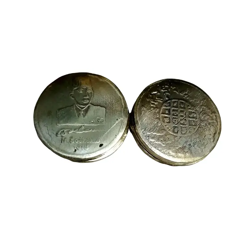 Koin motif ir Logam kuningan 0