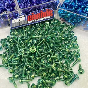 (harga1biji)Baud Bodi Titanium Honda Yamaha  Beat Mio Nouvo DLL GR5 Vietnam (1 Biji) - Harga Satuan Motorcycle