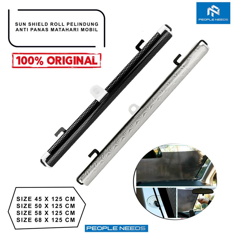 Product Introduction of Sun Shield Roll Pelindung Anti Panas Matahari Mobil Car 21