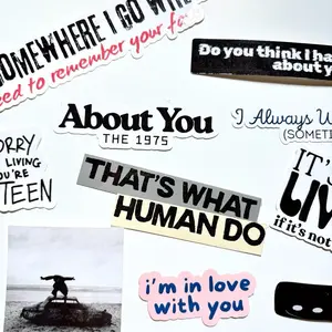 STIKER ARTIS ABOUT YOU WATERPROOF