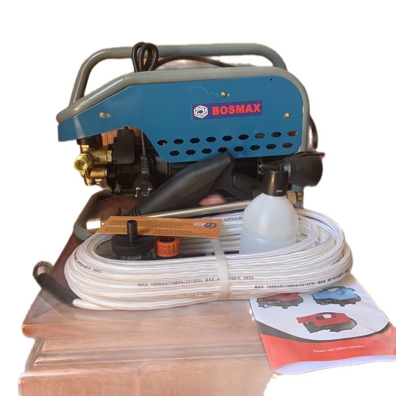 ￼[Tặng 4 béc rửa xe] MÁY RỬA XE BOSMAX 3500W CÓ CHỈNH ÁP,Lõi Đồng, BÁNH XE ĐẨY, DÂY RỬA 15M BẢO HÀNH 2 NĂM chuyên rửa xe , xịt chuồng trại...