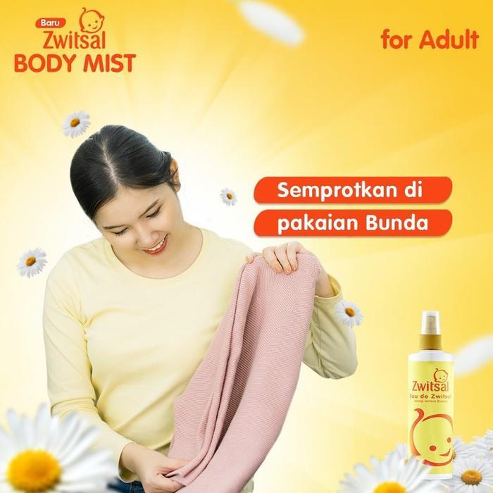 ZWITSAL EAU DE TOILETTE. Body Mist Wangi Lembut Khas Zwitsal 100 ml
