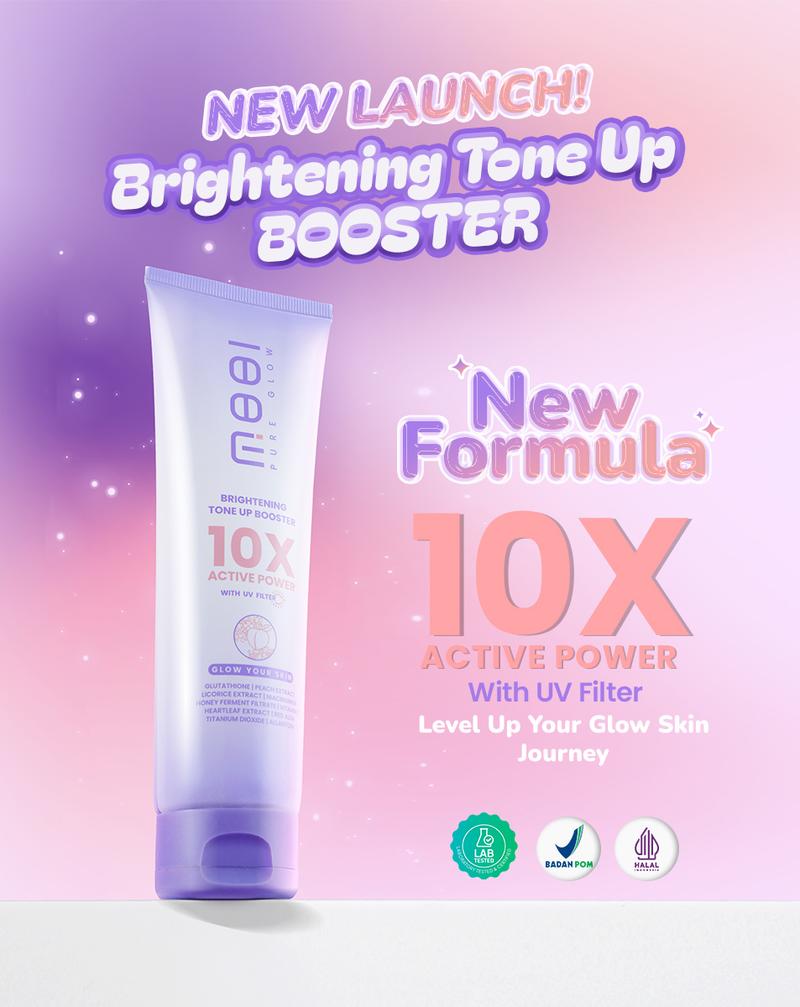 Product Introduction of MOOI Brightening Tone Up Booster Body Lotion (Terlaris)  Handbody Mencerahkan Niacinamide Pencerah Tubuh 1