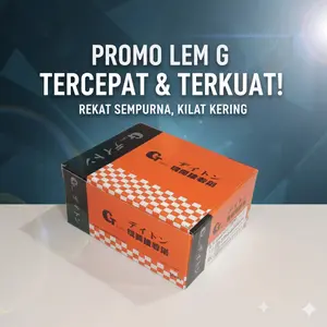 Lem G Korea 1 Box isi 50 Pcs Original Perekat Asli Glue Gratis Selang Pipet Lem GLEE Korea Super Glue Korea Perekat Asli