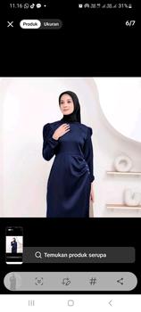 Product Review of Dress Darla Silk Satin Velvet Terbaru Dress Kondangan Wanita Bridsmeid//Dress Lebaran Kekinian from f**a 0